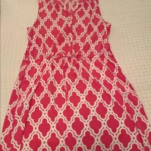 Crown and Ivy Size 14 Fushia and White $8